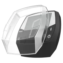 kwmobile EBike Fahrrad Computer Case kompatibel mit Bosch Intuvia Hülle - transparentes Fahrrad GPS Navi Cover - Transparent - Transparent