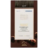 Korres Arganöl Haarcoloration 6.17 dark blonde beige 145 ml
