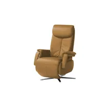 Polstermöbel Oelsa TV-Sessel Mambo Leder 82 x 112 x 88 cm Gelb elektrisch
