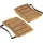 Big Green Egg Seitenablage Medium 28 x 44 cm Holz braun