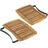 Big Green Egg Seitenablage Medium 28 x 44 cm Holz braun