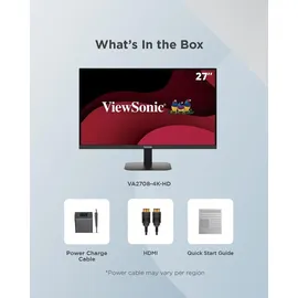 ViewSonic VA2708-4K-HD 27" schwarz