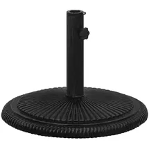 vidaXL Schirmständer 45x45x30 cm Gusseisen Schwarz