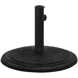 vidaXL Schirmständer 45x45x30 cm Gusseisen Schwarz