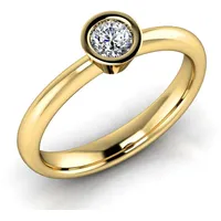 Verlobungsring VR02 585er Gelbgold - 3297