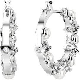 Swarovski Creolen Matrix 5709256 - weiß