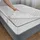 sleezzz Basic Komfortschaumtopper 160 x 200 cm Weiß