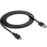 Akyga USB-A auf Mini-USB 1,8 m Schwarz