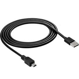 Akyga USB-A auf Mini-USB 1,8 m Schwarz