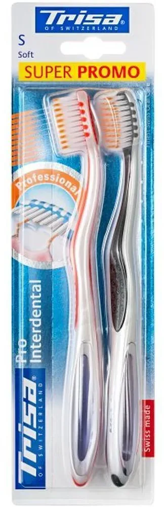 Trisa Zahnbürste Pro Interdental Duo soft