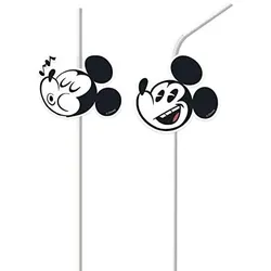 Procos - Micky Maus Faces - Trinkhalme (6 Stück)