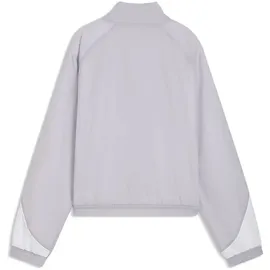 Puma Sport Relaxed Jacke mit Reißverschluss L vibrant Silver
