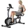 Homcom Heimtrainer Fitnessrad schwarz/silber