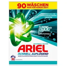 Ariel UNIVERSAL+ Lenor Waschmittel Pulver, 4,95 kg
