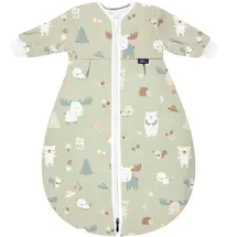 Alvi Kugelschlafsack Baby Mäxchen-Thermo mit Arm - Baby Forest, 110