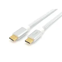 Equip 128355 USB 3.2 Gen 2 C auf C Kabel 0.5m PD100W 4K/60Hz 10Gbps Weiß