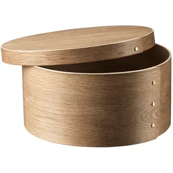 FDB Møbler - Drejø Aufbewahrungsbox, Ø 31 cm, natur