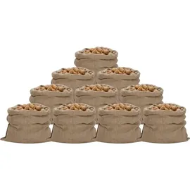 vidaXL Jutesack 100 % Jute Braun 100 x 110 cm 340 g/m2