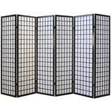 Homestyle4u Paravent Raumteiler - Paravents, Paravents