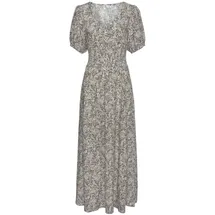 VIVANCE Maxikleid Blümchen grau 40