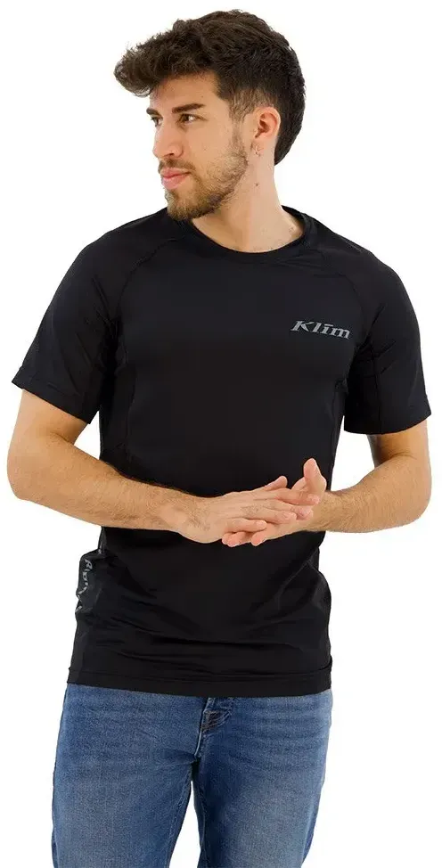 Klim Aggressor Kurzarm-t-shirt - Black - 2XL