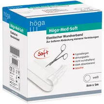 HÖGA Med-Soft Pflaster 5 m x 8 cm 1 Rolle