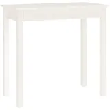 vidaXL Konsolentisch 80x40x75 cm weiß