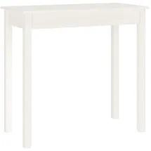 vidaXL Konsolentisch 80x40x75 cm weiß