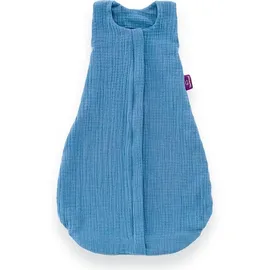 Träumeland Baby Schlafsack Liebmich Hellblau 110