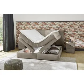 JOB Boxspringbett AMY, 180 x 200 cm braun