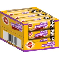 PEDIGREE Hundesnacks Riesenknochen Maxi Jumbone für große Hunde (+25kg), 12 Stück, 12x180g – Hundeleckerlis mit Rind– und Geflügelgeschmack