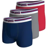 NFL Huddle Boxer blau/grau/rot M 3er Pack
