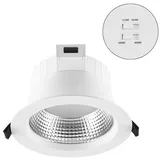 EVN Lichttechnik LED Deckeneinbauleuchte 13,5W rund Kunststoff