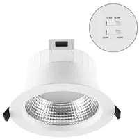 EVN Lichttechnik LED Deckeneinbauleuchte 13,5W rund Kunststoff