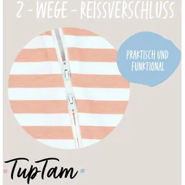 TupTam Unisex Schlafstrampler 3er Pack Baumwolle mit Fuß Jungen, Gr. 98 - 98