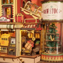 Robotime Technology ROKR 3D-Holz-Puzzle Dream Gift Factory