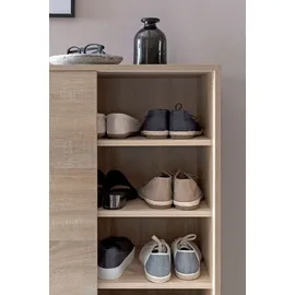 FineBuy Schuhschrank 100 x 108 x 37,5 cm beige / beige