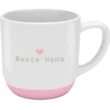 GRUSS & CO Tasse rund graviert, Motiv "Beste Mama"