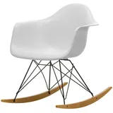 Vitra - Eames Plastic Armchair RAR RE, Ahorn dunkel / basic dark / baumwollweiß