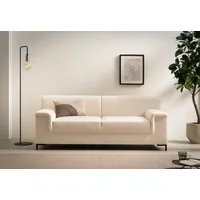 2,5-Sitzer INOSIGN "Jamie 2 auch in Cord B/T/H: 192/81/76 cm" Sofas Gr. B/H/T: 192cm x 76cm x 81cm, Luxus-Microfaser flauschig, beige (creme) zeitlos, modern, mit komfortablem Federkern