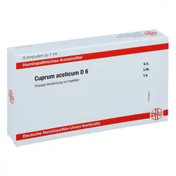 Cuprum Aceticum D6 Ampullen