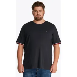 T-Shirt »BT-GLOBAL STRIPE CUFF TEE-B«, Große Größen, Gr. XXL, Desert Sky, , 62286525-XXL