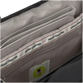 Lässig Minoa Wickelrucksack Schwarz