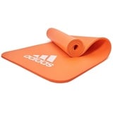 Adidas Unisex-Erwachsene Fitnessmatte, Orange, 10mm,