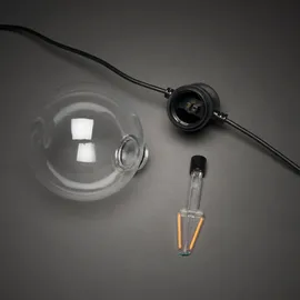 Konstsmide 2393-800 Party-Lichterkette Außen netzbetrieben Anzahl Leuchtmittel 10 Beleuchtete Läng