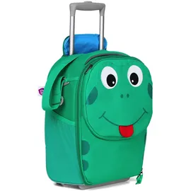 Affenzahn Kinderkoffer 2-Rollen Cabin 40 cm / 20 l frosch