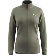 Salewa Puez Cammino Polarlite Fleece Mit Durchgehendem Reißverschluss - Faded Green - L