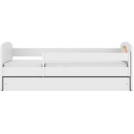 raumhirsch furniture Kinderbett Meerjungfrau 80 x 180 cm Holzwerkstoff weiß