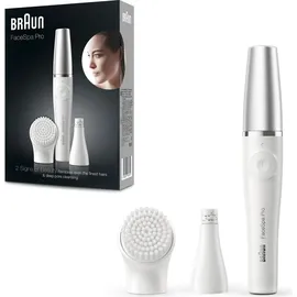 Braun FaceSpa Pro SE910 2-in-1 Beauty Gesicht weiß/silber