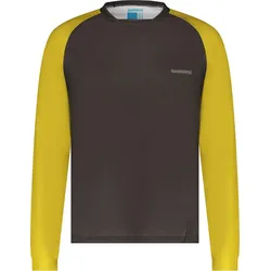 Shimano Parco (myoko) Long Sleeve Jersey Warm green S